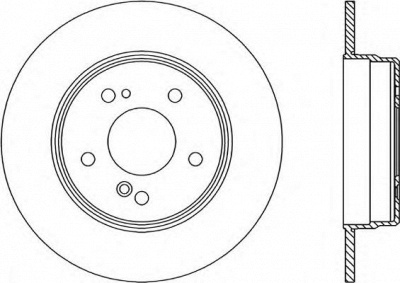OPEN PARTS bdr131710 -  Тормозной диск